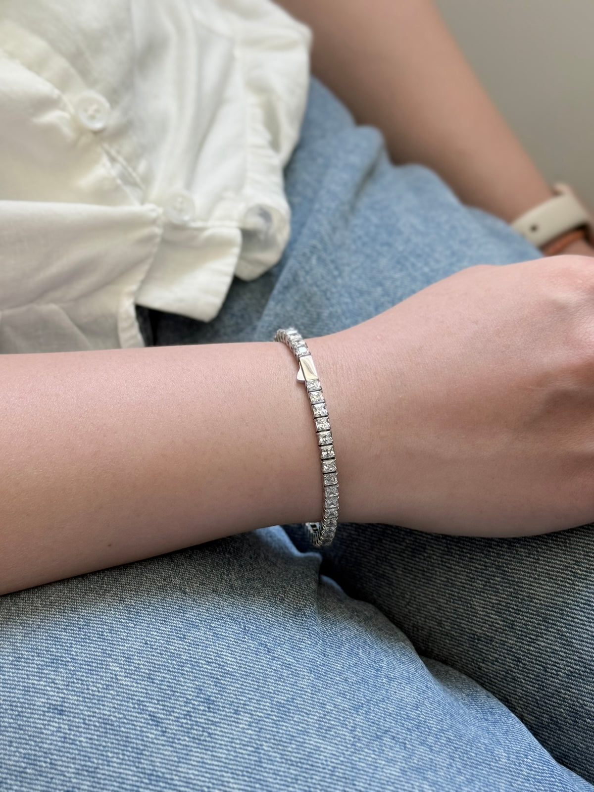 不鏽鋼Tennis Bracelet (3mm)
