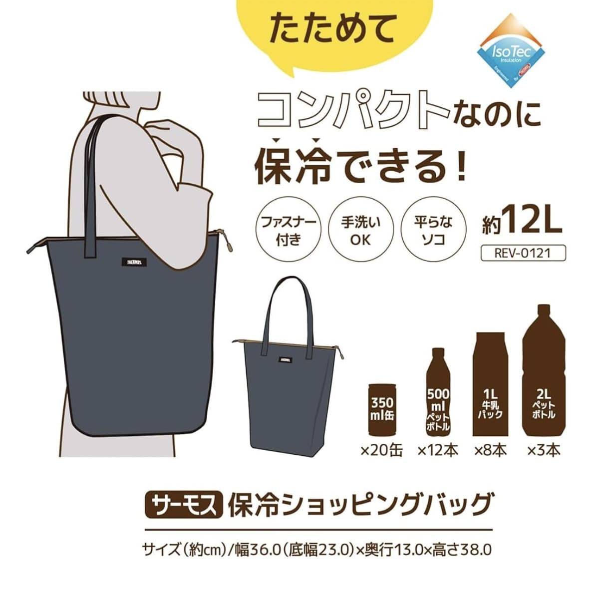 Thermos 保冷購物袋