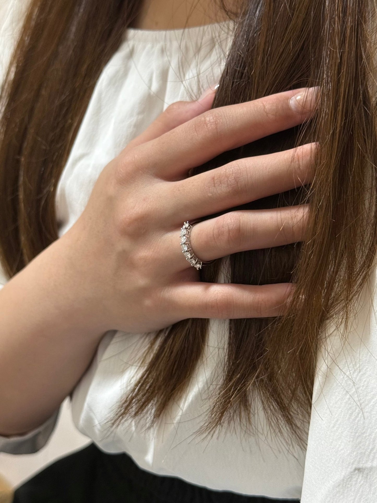 Half Eternity Ring — 0.7ct - Livarra