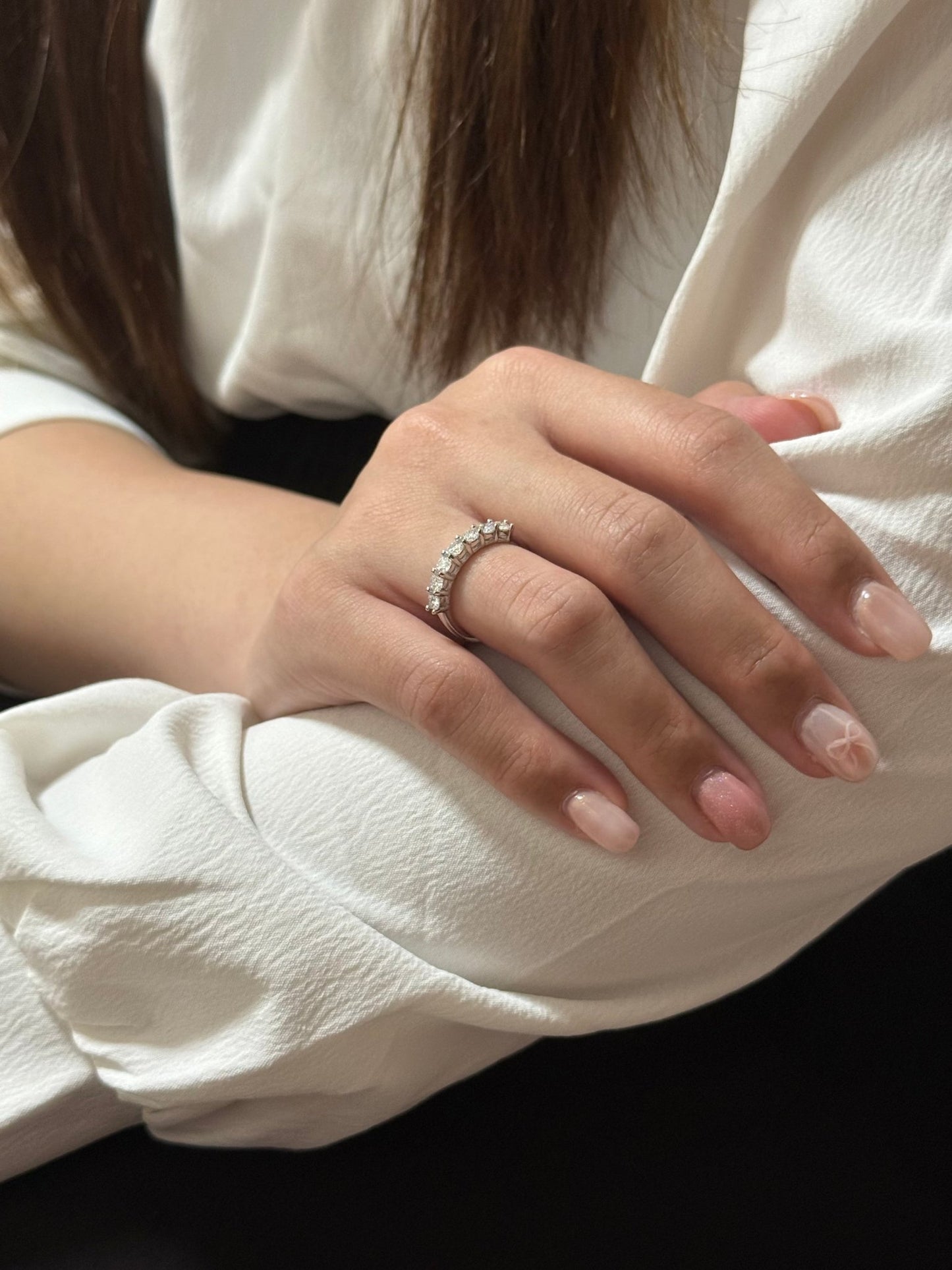 Half Eternity Ring — 0.7ct - Livarra