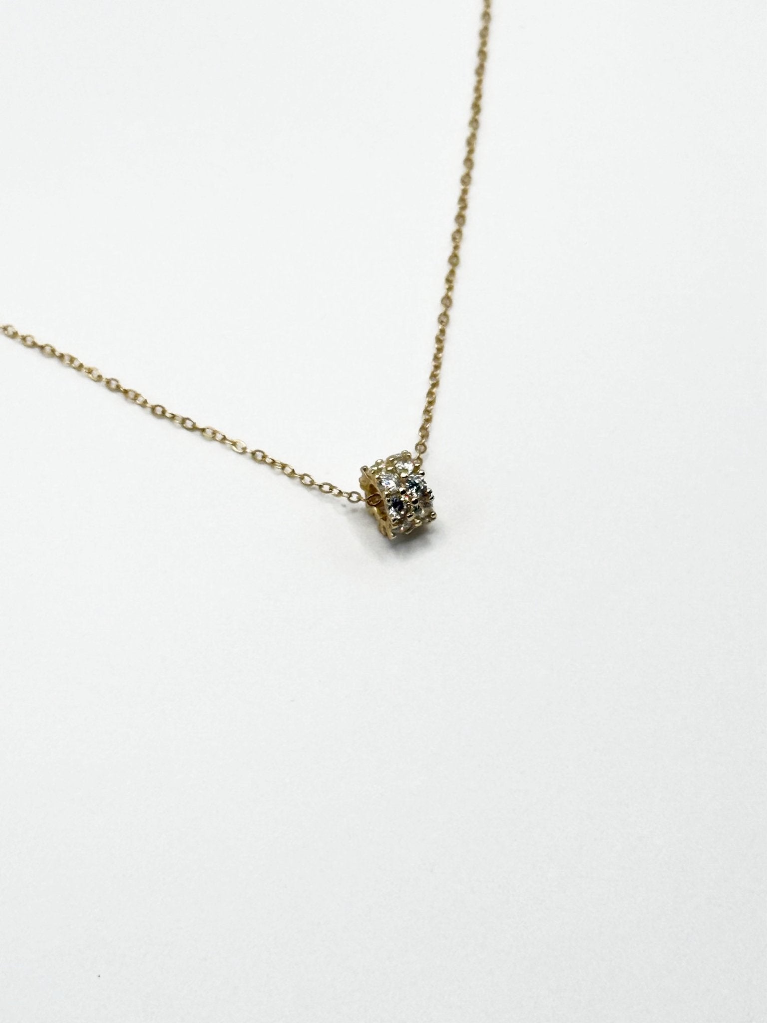 Pavé Cylinder 頸鏈 - Livarra