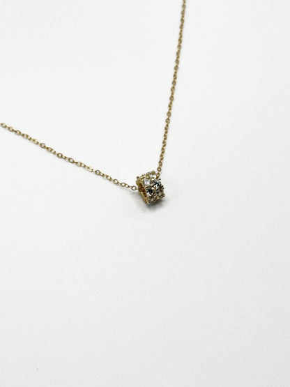 Pavé Cylinder 頸鏈 - Livarra