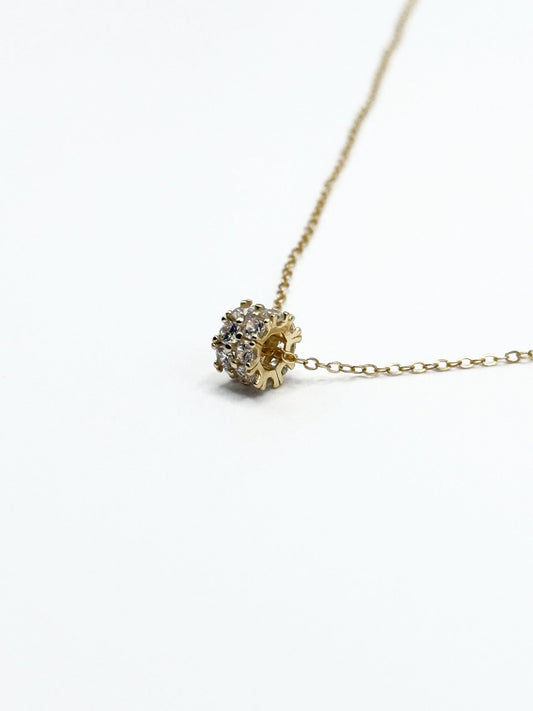 Pavé Cylinder 頸鏈 - Livarra