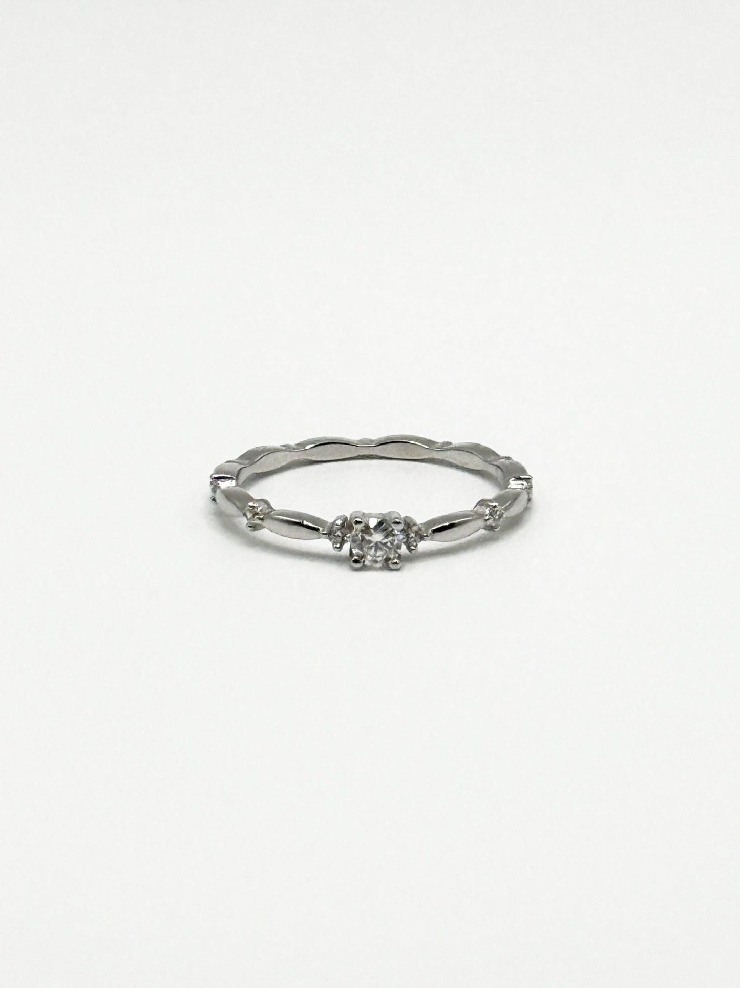 Solitaire with Pavé Ring - Livarra