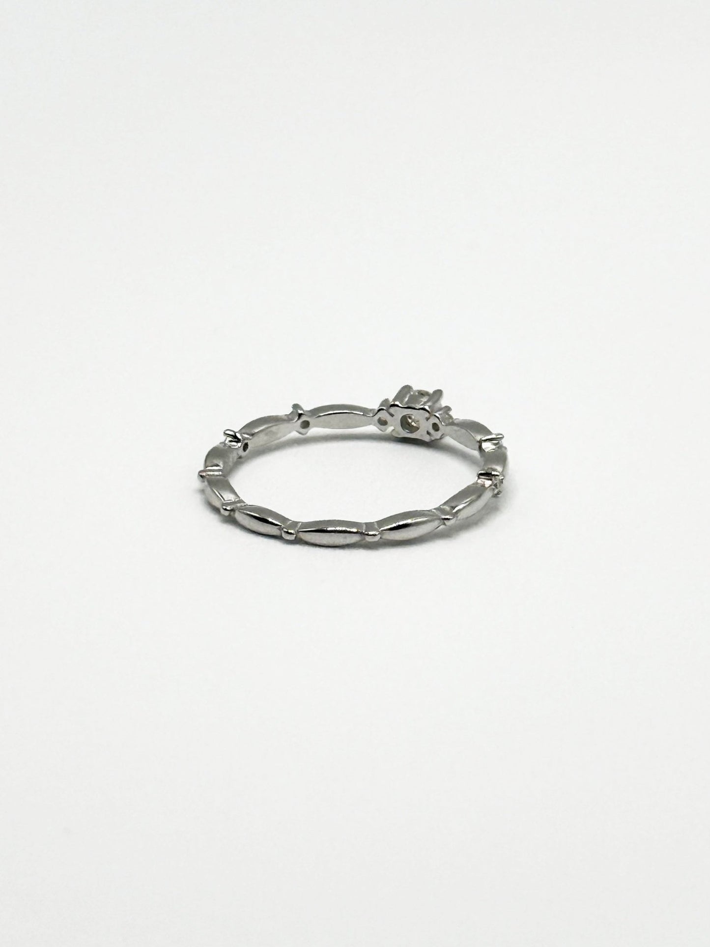 Solitaire with Pavé Ring - Livarra