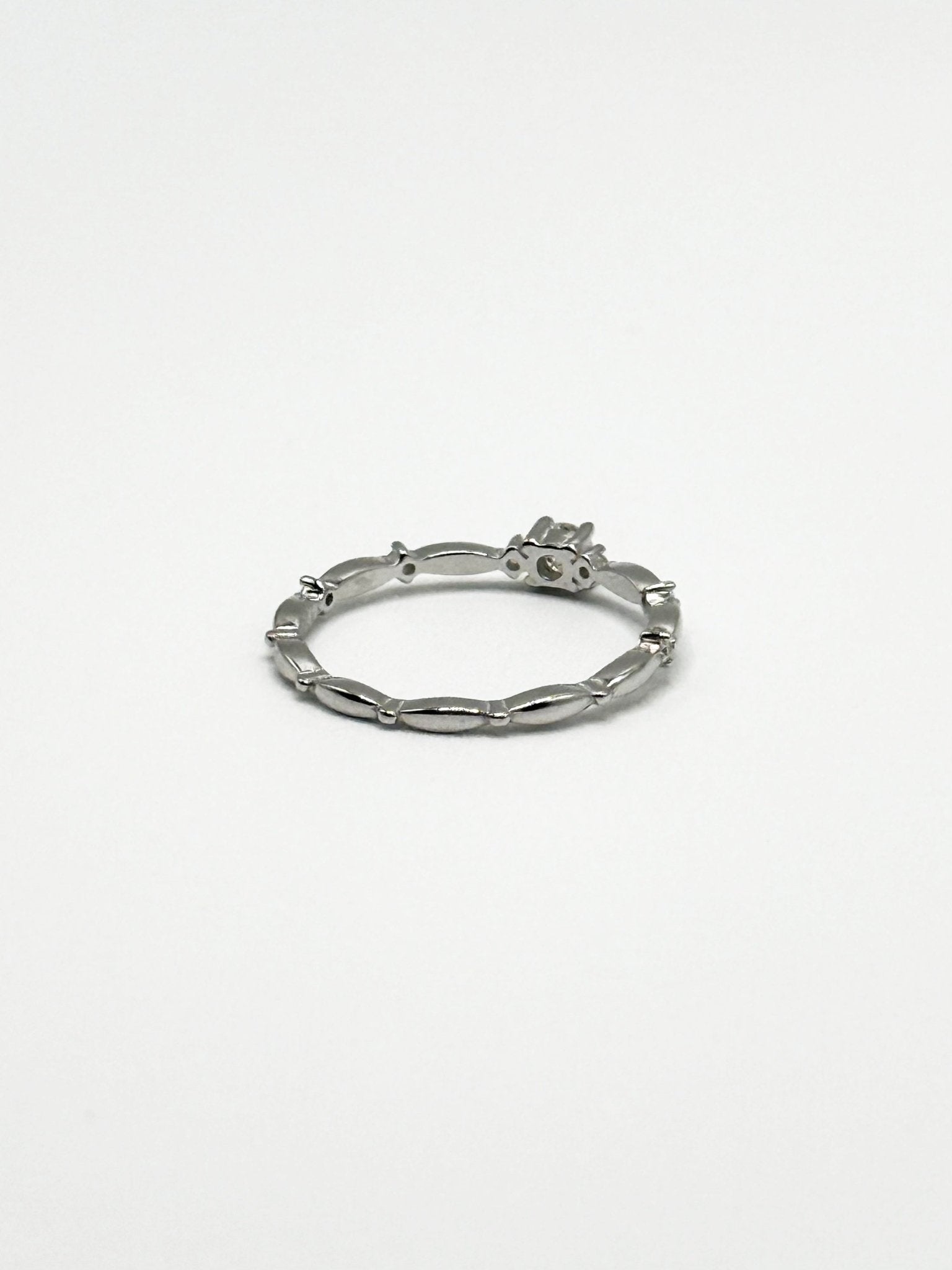 Solitaire with Pavé Ring - Livarra