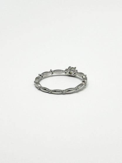 Solitaire with Pavé Ring - Livarra