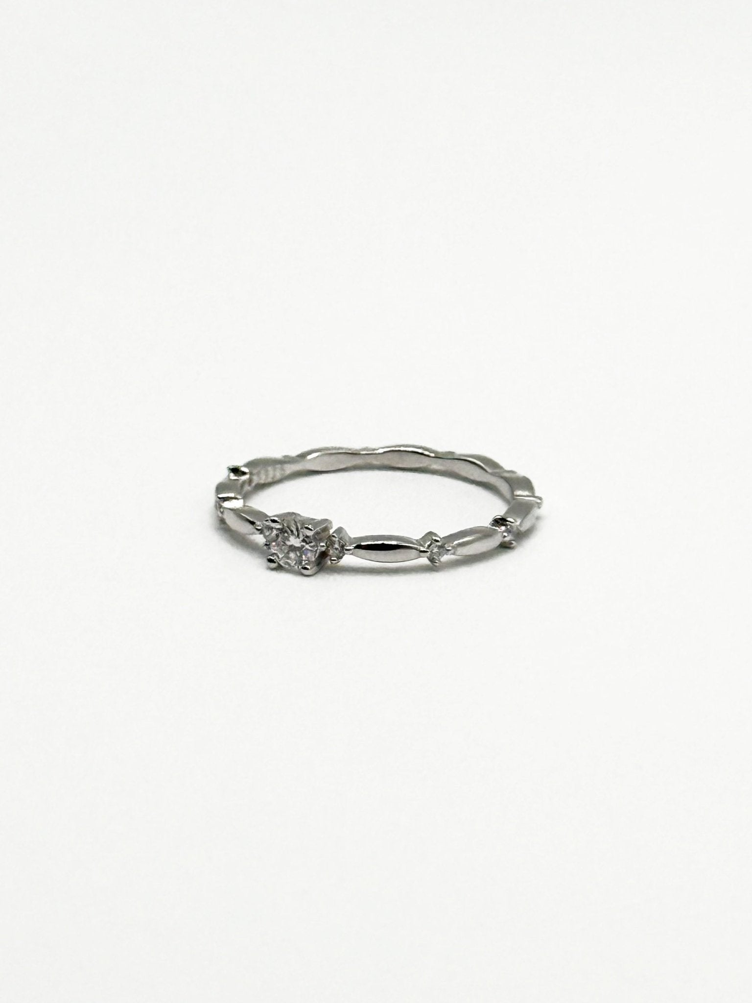 Solitaire with Pavé Ring - Livarra