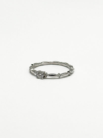 Solitaire with Pavé Ring - Livarra