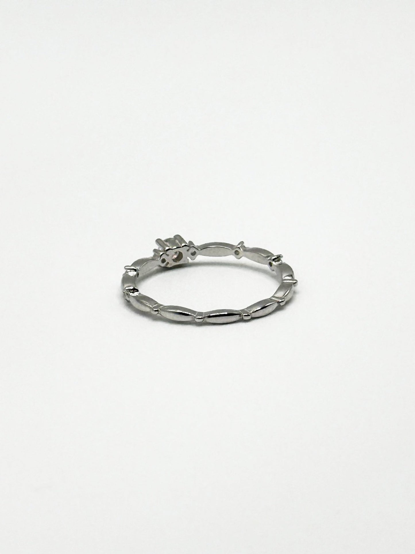 Solitaire with Pavé Ring - Livarra