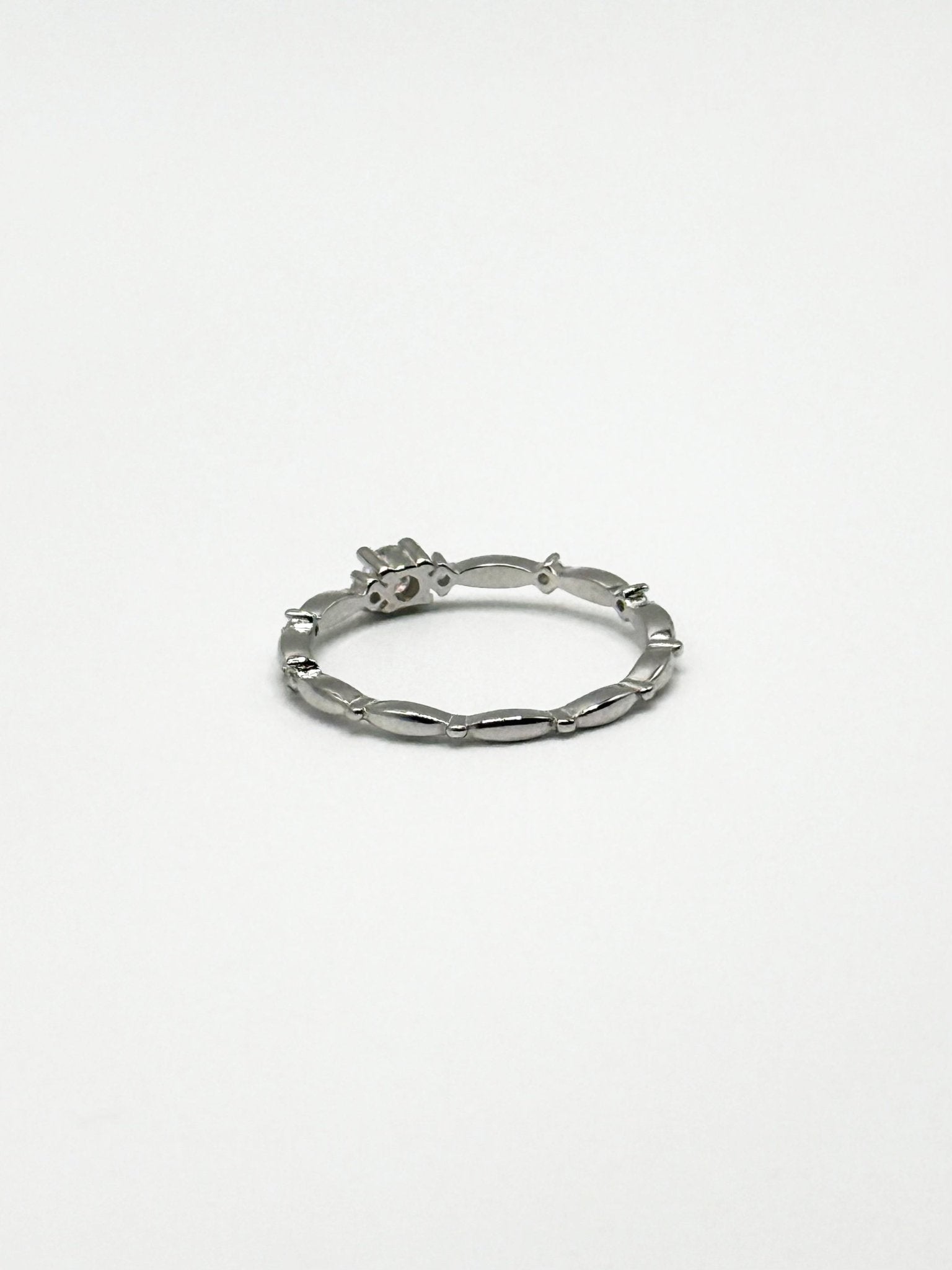Solitaire with Pavé Ring - Livarra