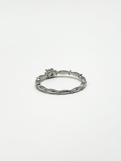 Solitaire with Pavé Ring - Livarra