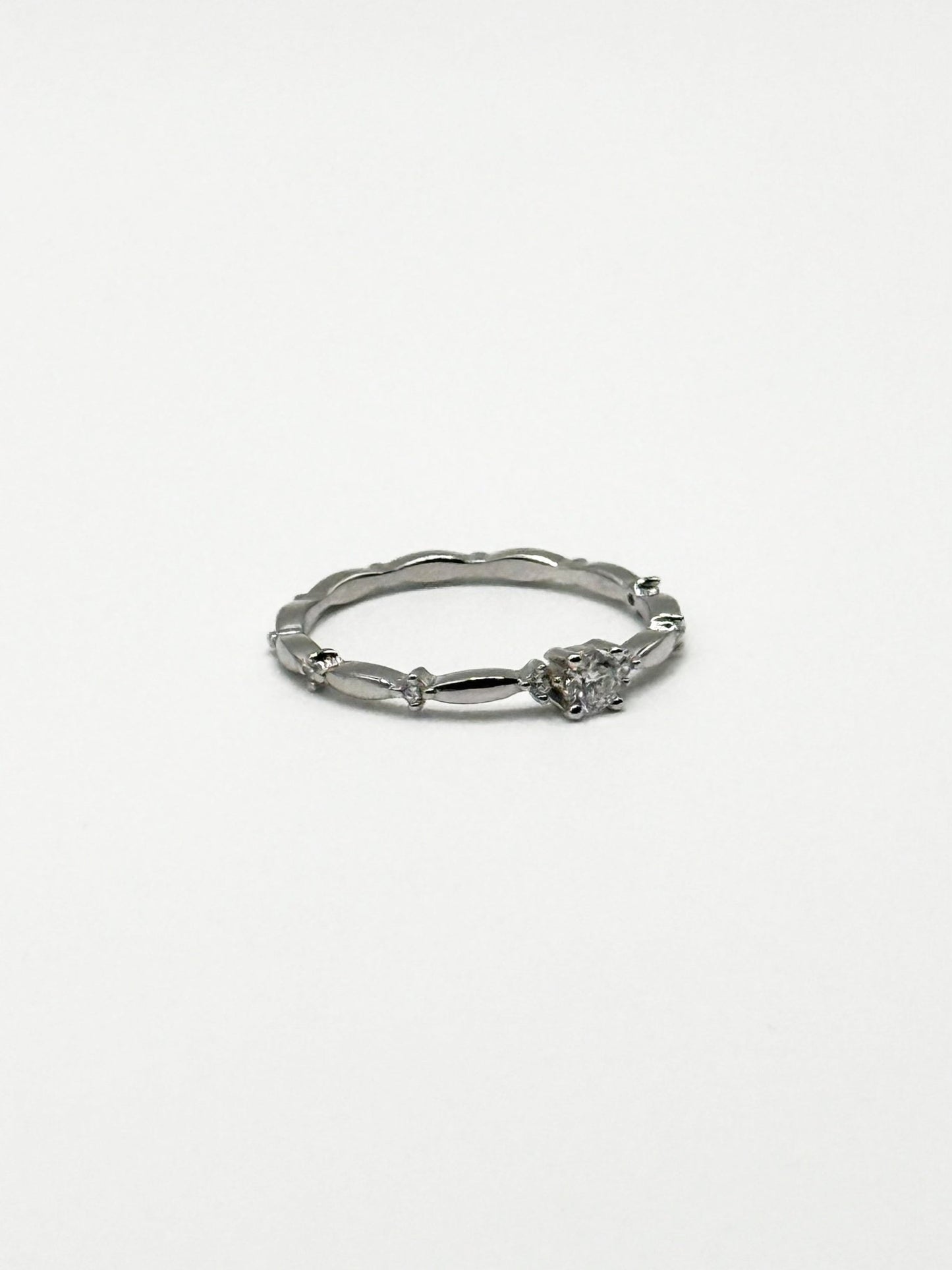 Solitaire with Pavé Ring - Livarra