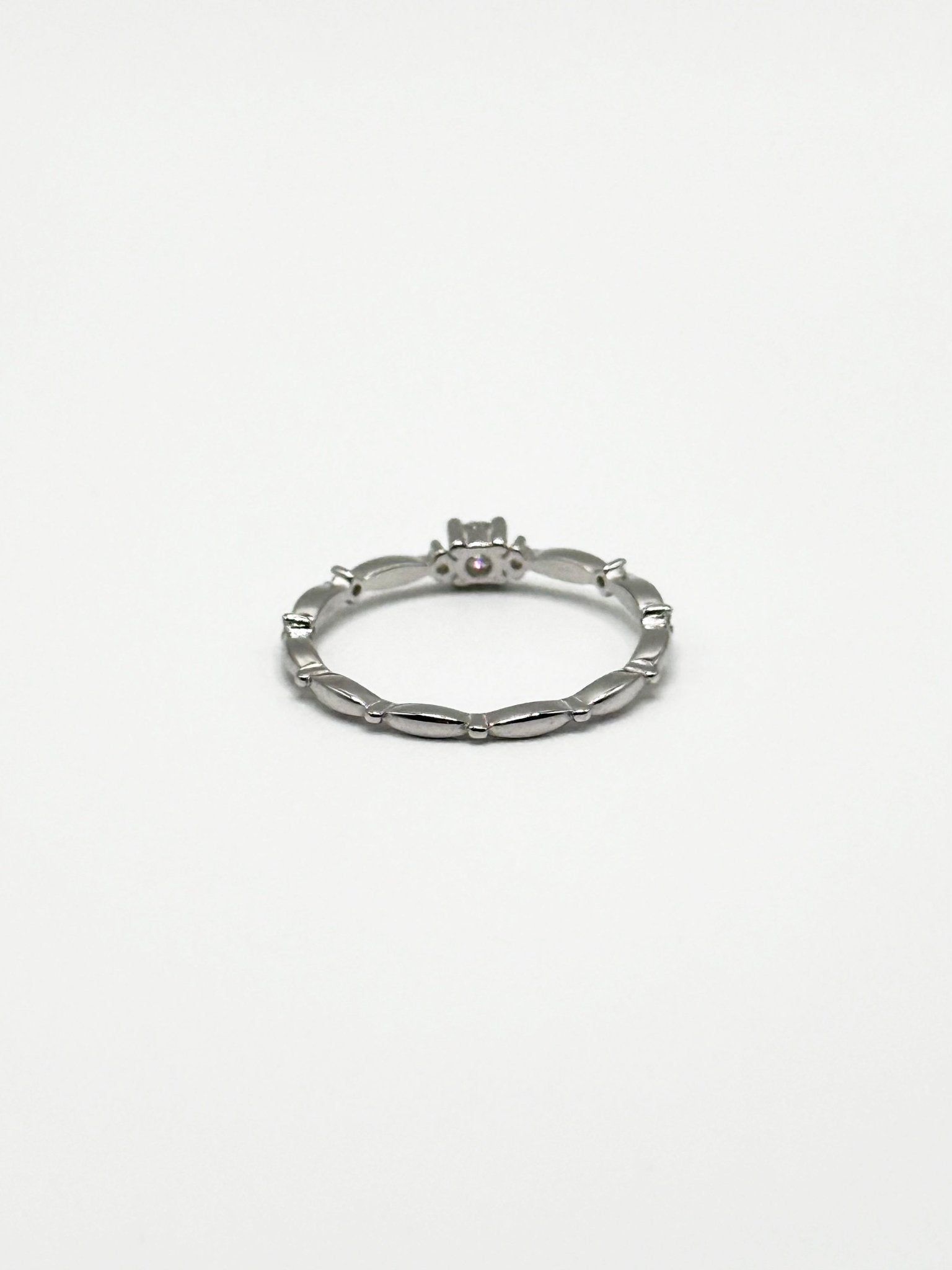 Solitaire with Pavé Ring - Livarra