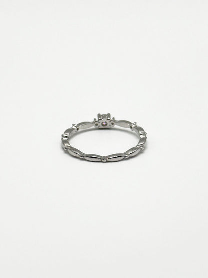 Solitaire with Pavé Ring - Livarra