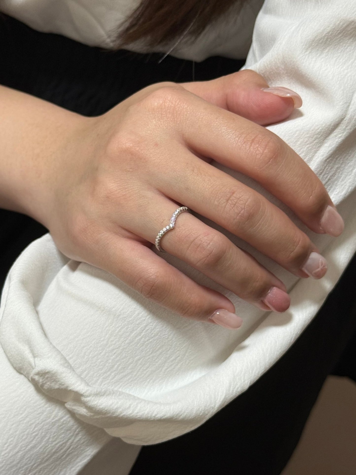 V - shape Ring - Livarra