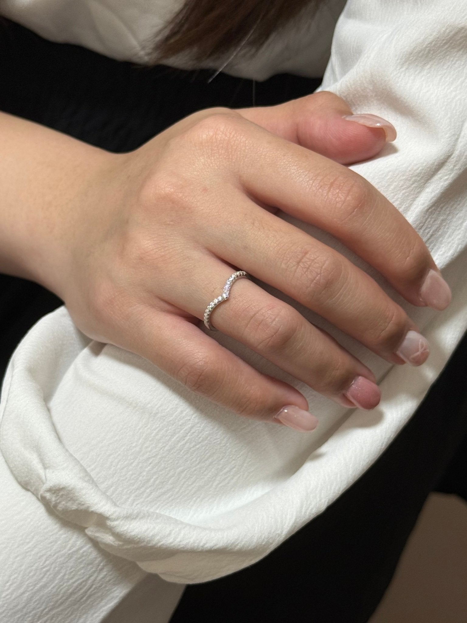 V - shape Ring - Livarra