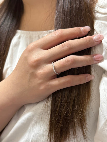 V - shape Ring - Livarra